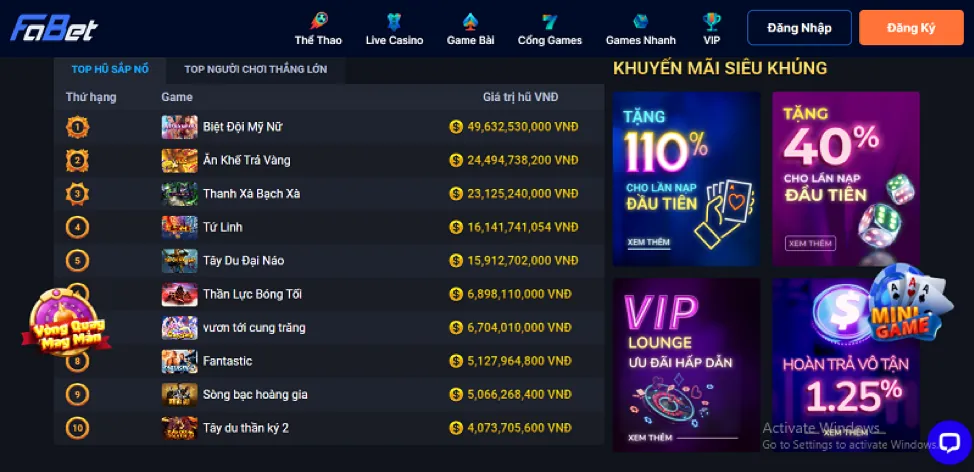 Các phương thức nạp tiền tại s6667 code